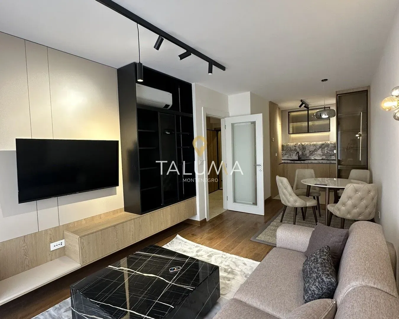 Izdavanje, jednosoban stan, 51m², Tološi, Podgorica