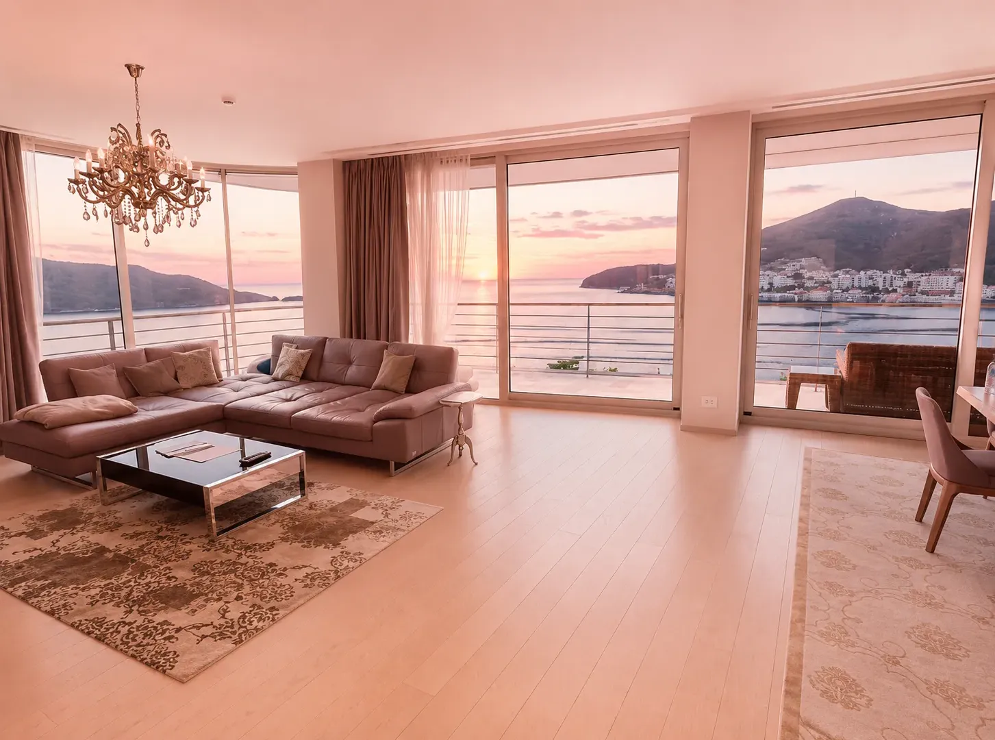 Izdavanje, dvosoban stan, 180m², Dukley Gardens, Budva