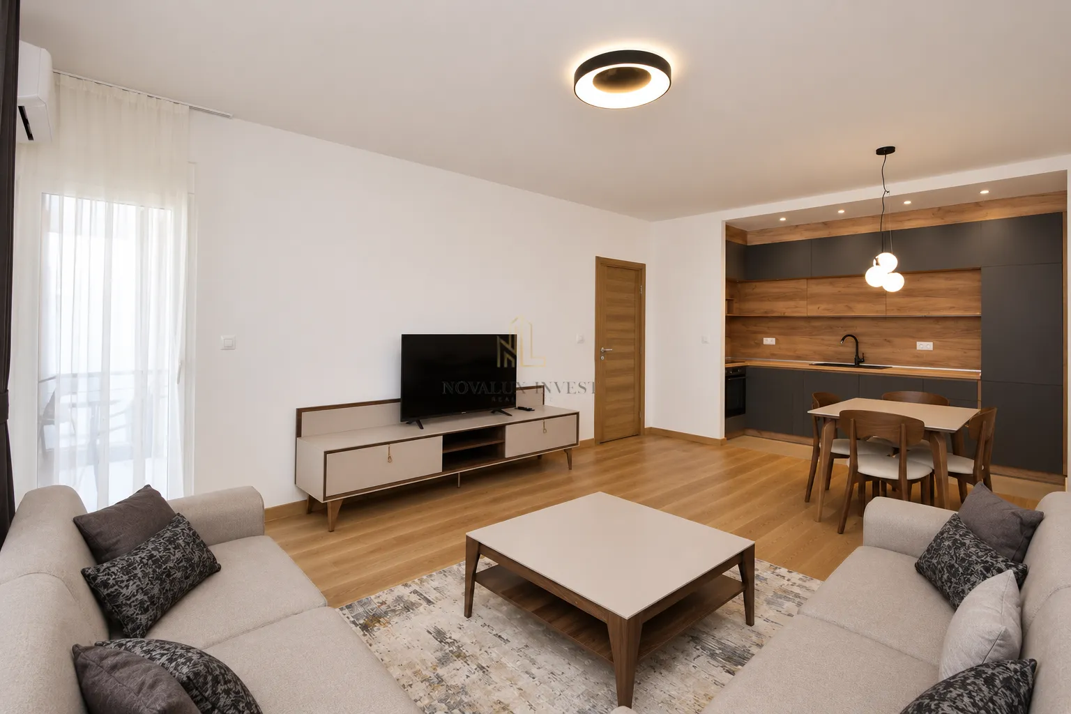 Rent, two bedroom apartment, 71m², New City, Podgorica