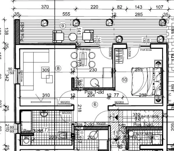 Sale, one bedroom apartment, 48m², Palilula, Niš