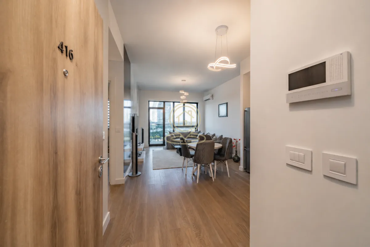 Rent, two bedroom apartment, 55m², Savski Venac, Beograd