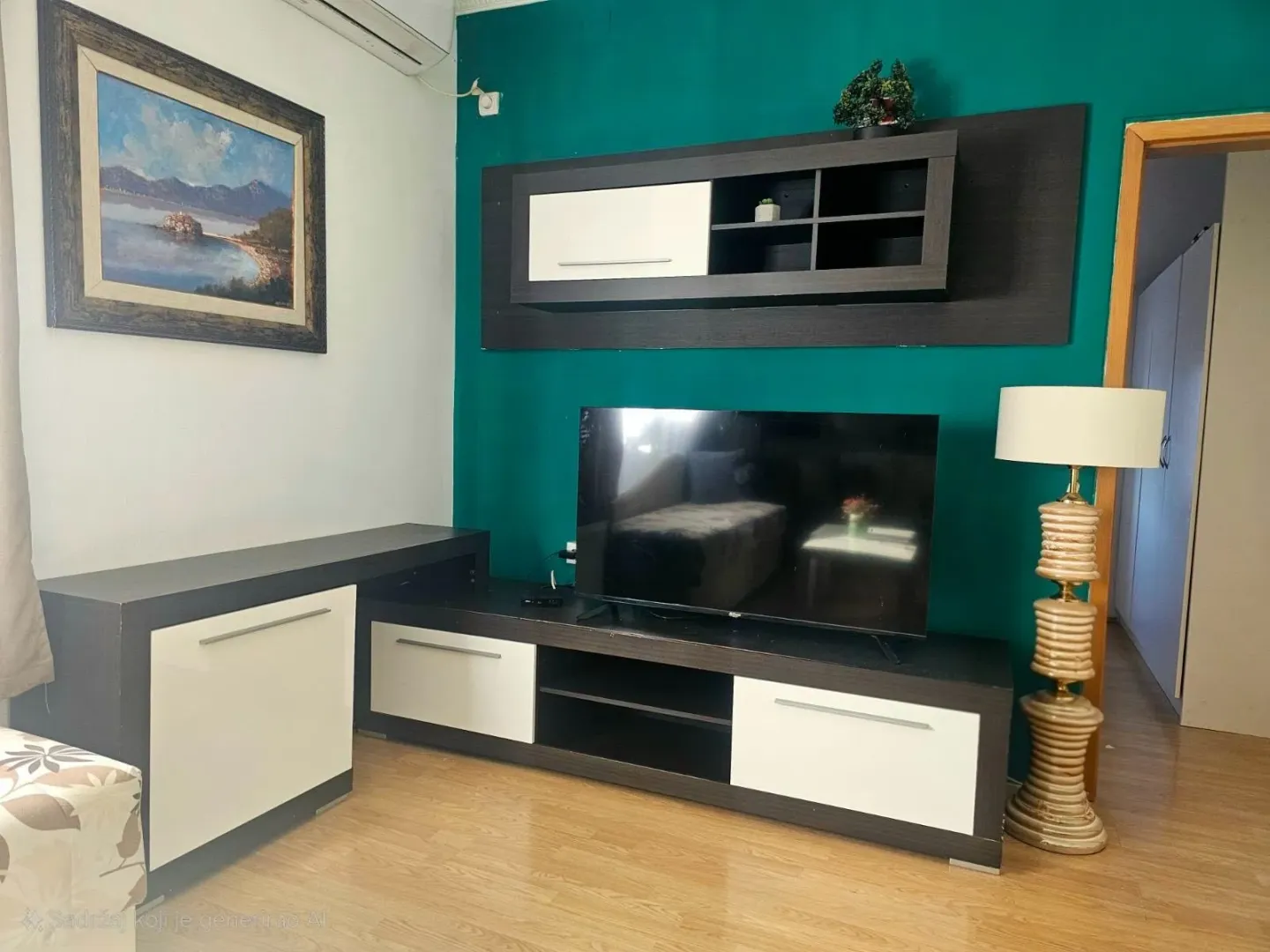 Rent, one bedroom apartment, 55m², Tološi, Podgorica