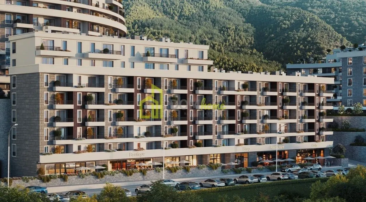 Prodaja, jednosoban stan, 52m², Bečići, Budva