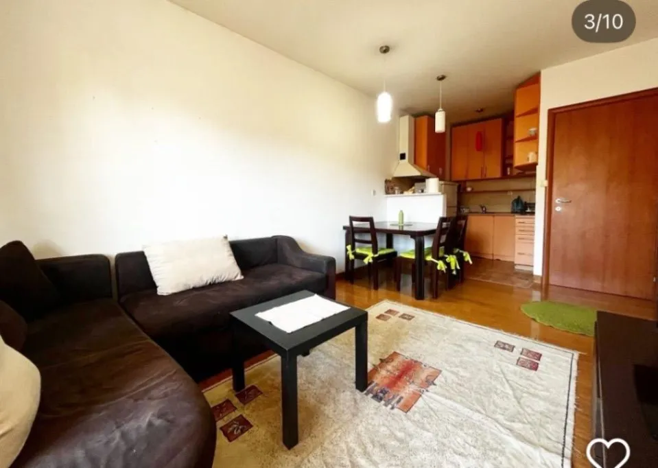 Rent, one bedroom apartment, 47m², Vezirov Most, Podgorica