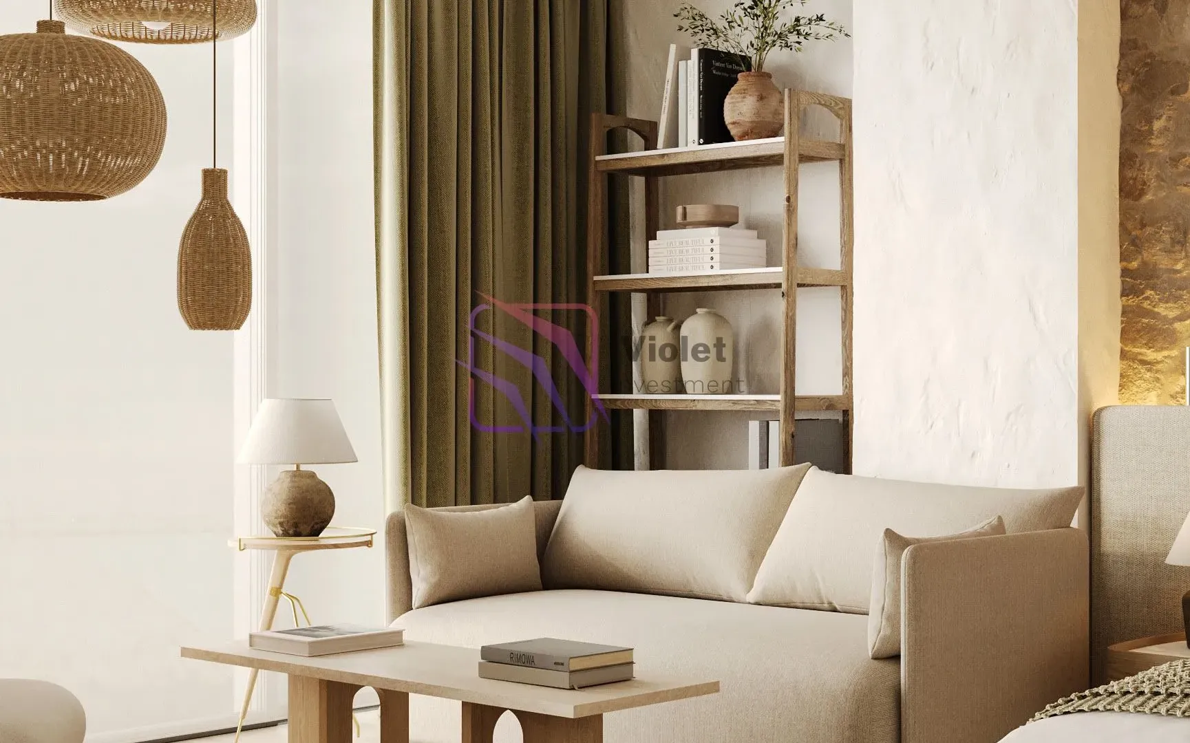 Sale, studio apartment, 41m², Sveti Stefan, Budva