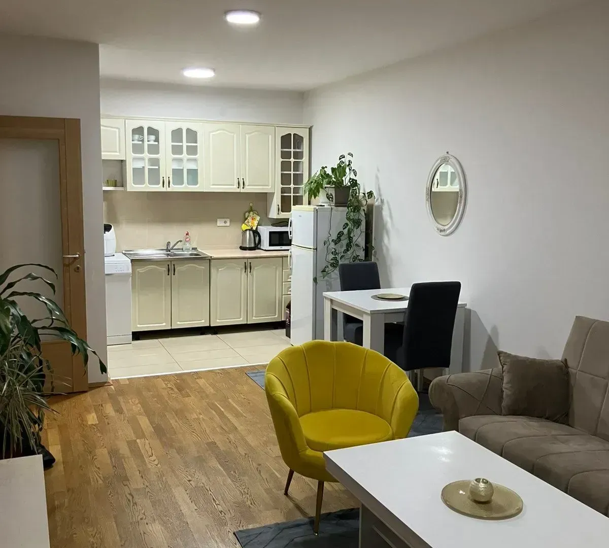 Izdavanje, jednosoban stan, 50m², Tuški Put, Podgorica