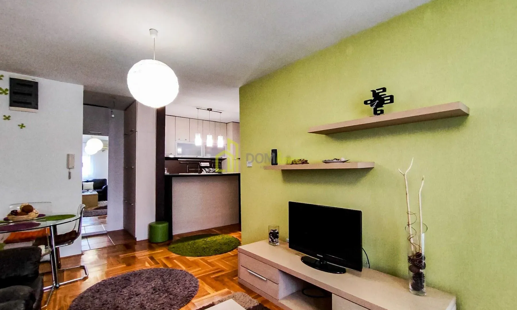 Rent, two bedroom apartment, 60m², Kod Big Fashion-a, Podgorica