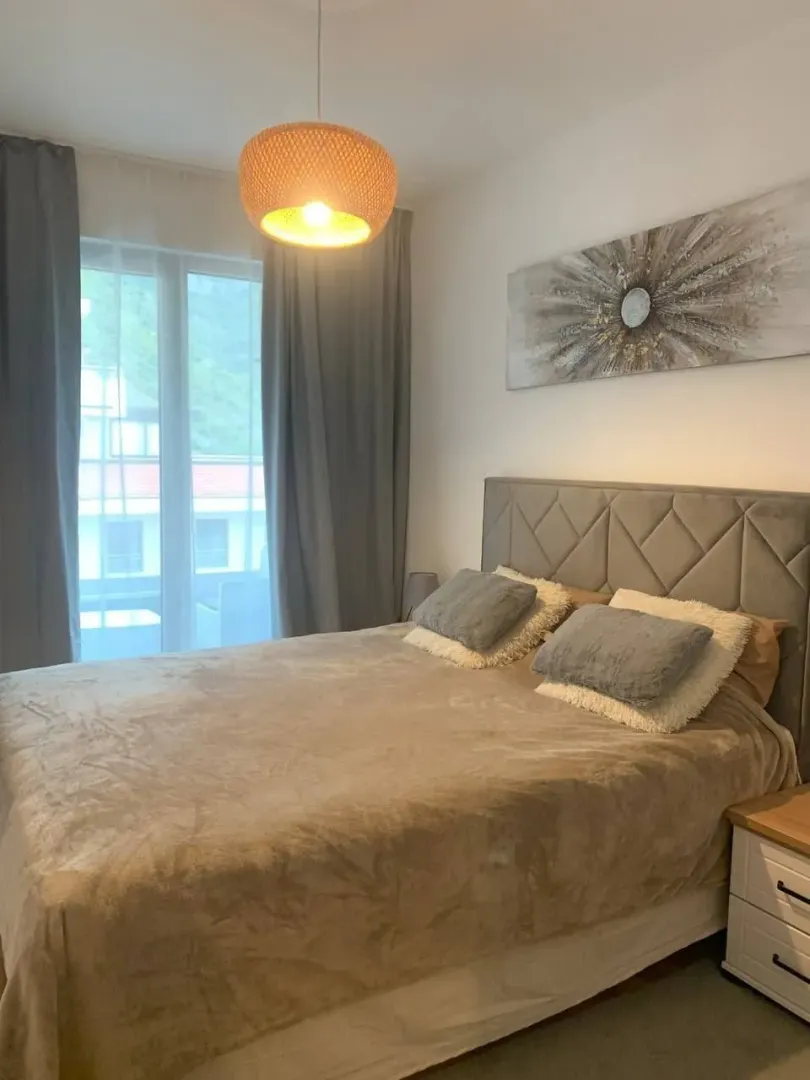 Rent, one bedroom apartment, 47m², Bečići, Budva