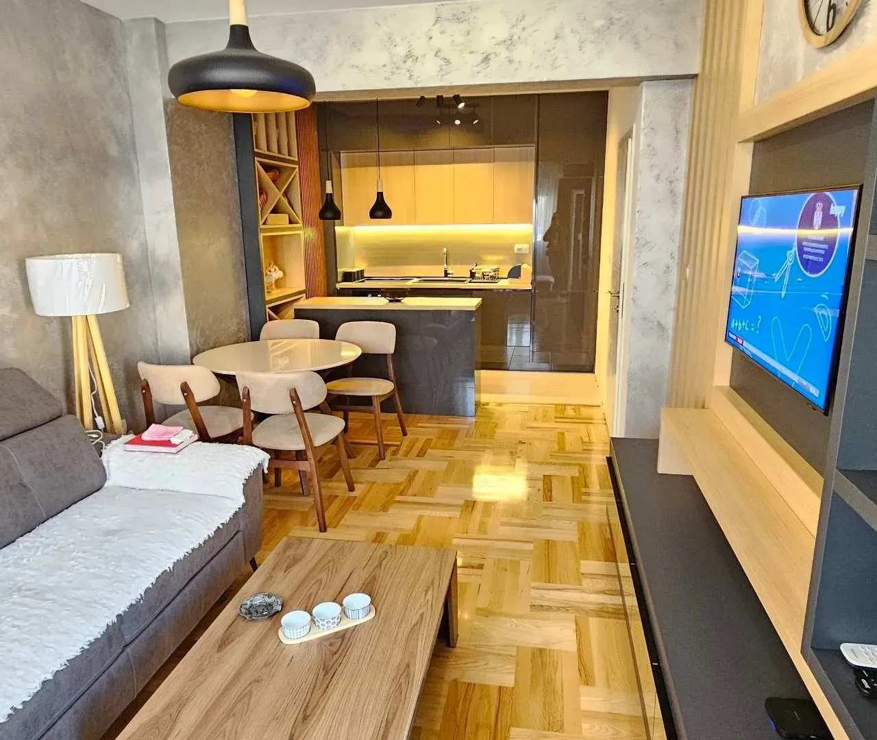 Rent, one bedroom apartment, 46m², Tuški Put, Podgorica