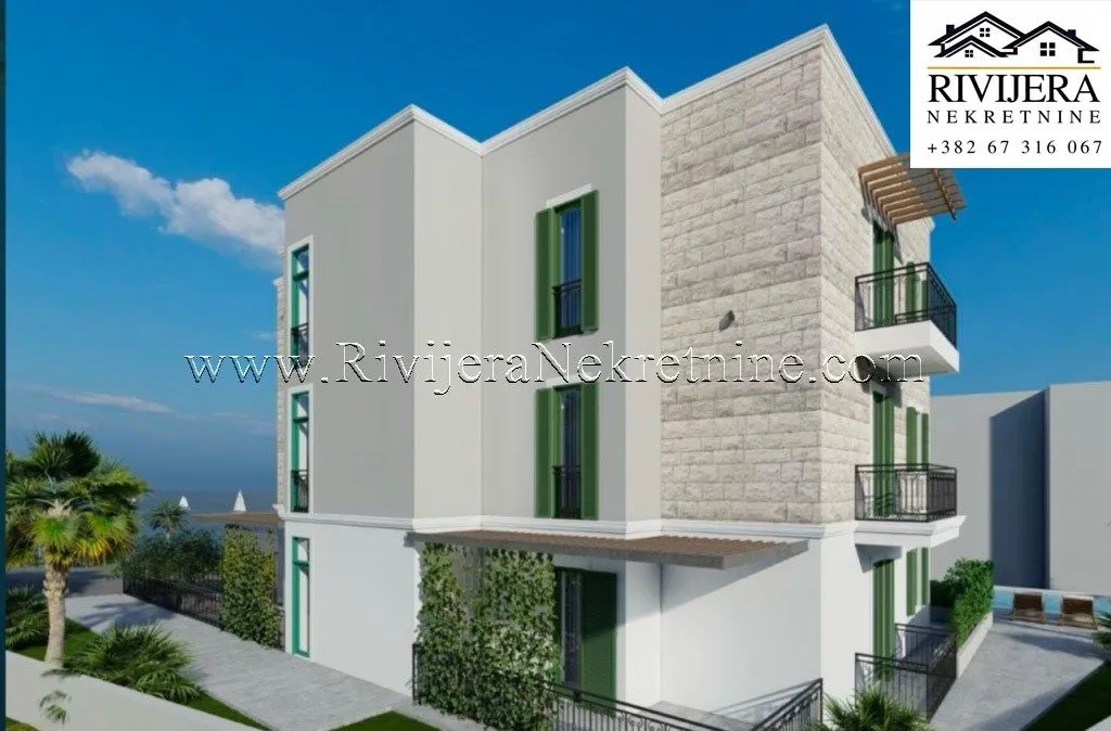 Prodaja, dvosoban stan, 59m², Kava, Tivat