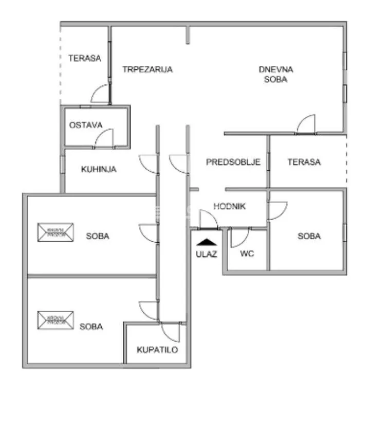 Prodaja, trosoban stan, 88m², Novi Beograd Blok 72, Novi Beograd Sve Podlokacije