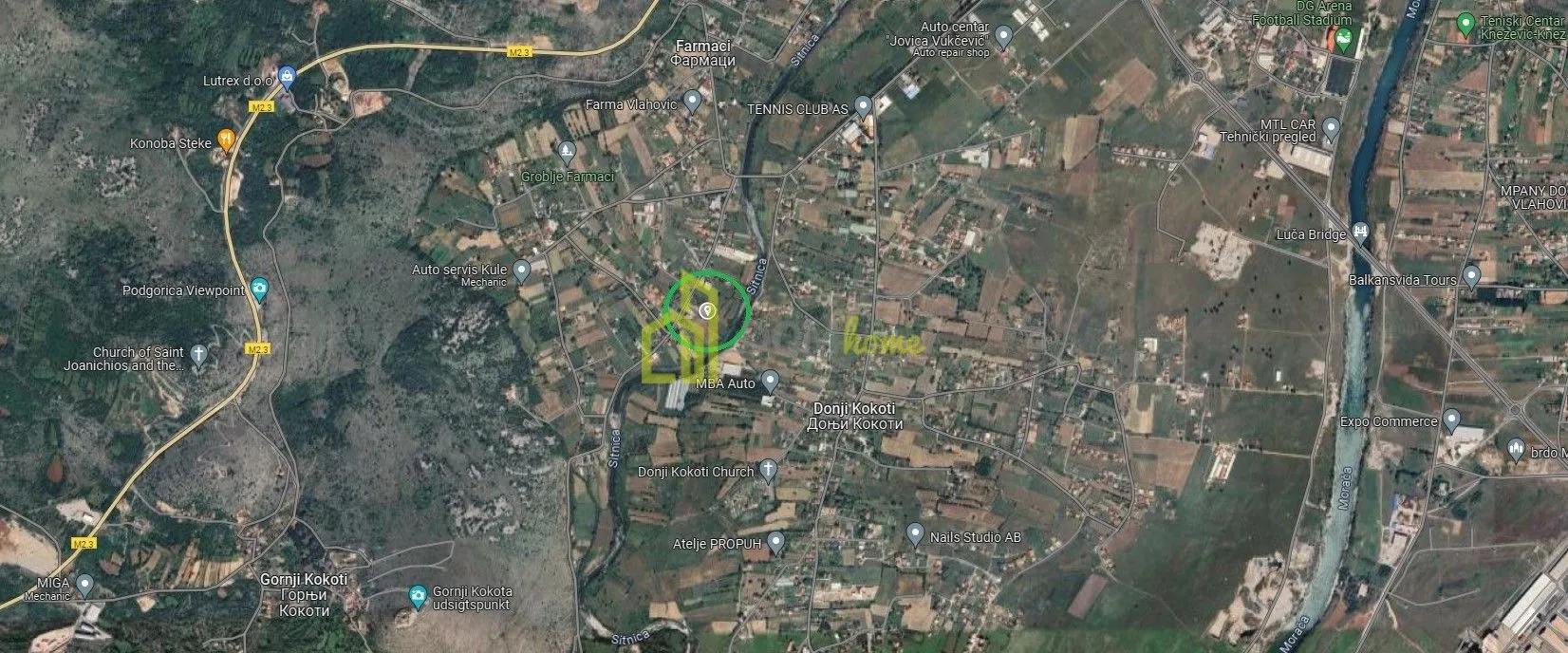 Prodaja, plac, 3096m², Farmaci, Podgorica