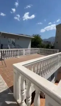 Large terrace with balustrades and surrounding view. - image 8