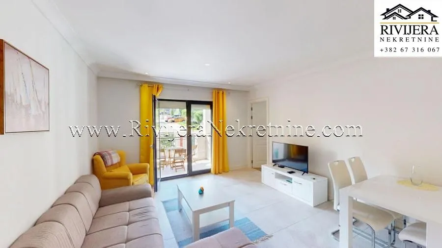 Prodaja, jednosoban stan, 55m², Luštica Bay, Tivat