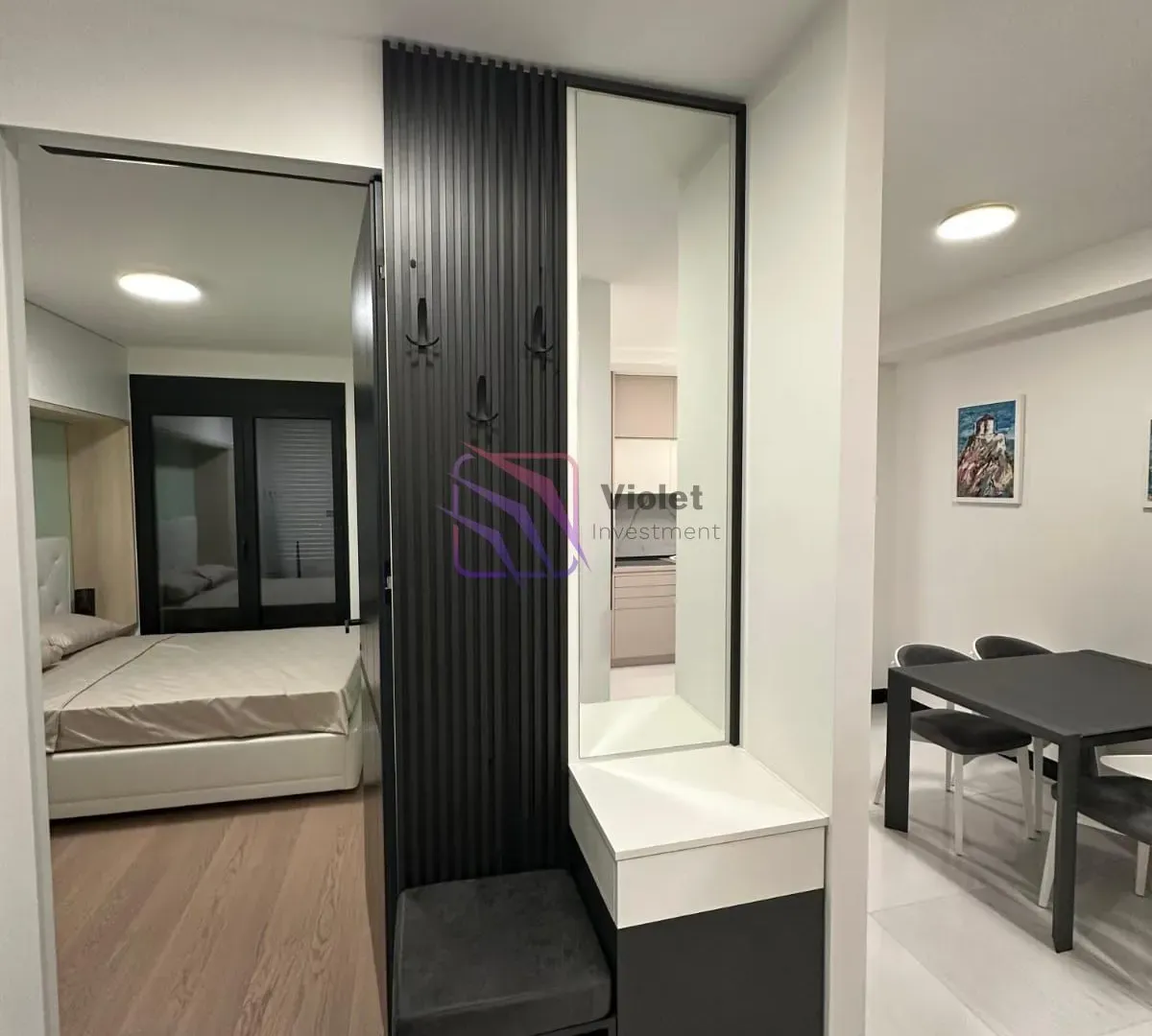 Rent, one bedroom apartment, 45m², City Kej, Podgorica
