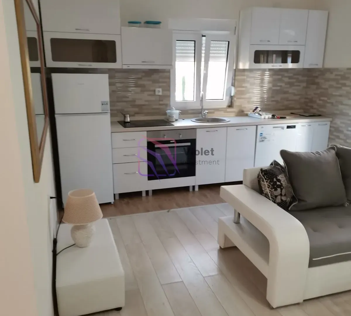 Izdavanje, jednosoban stan, 40m², Stari Aerodrom, Podgorica