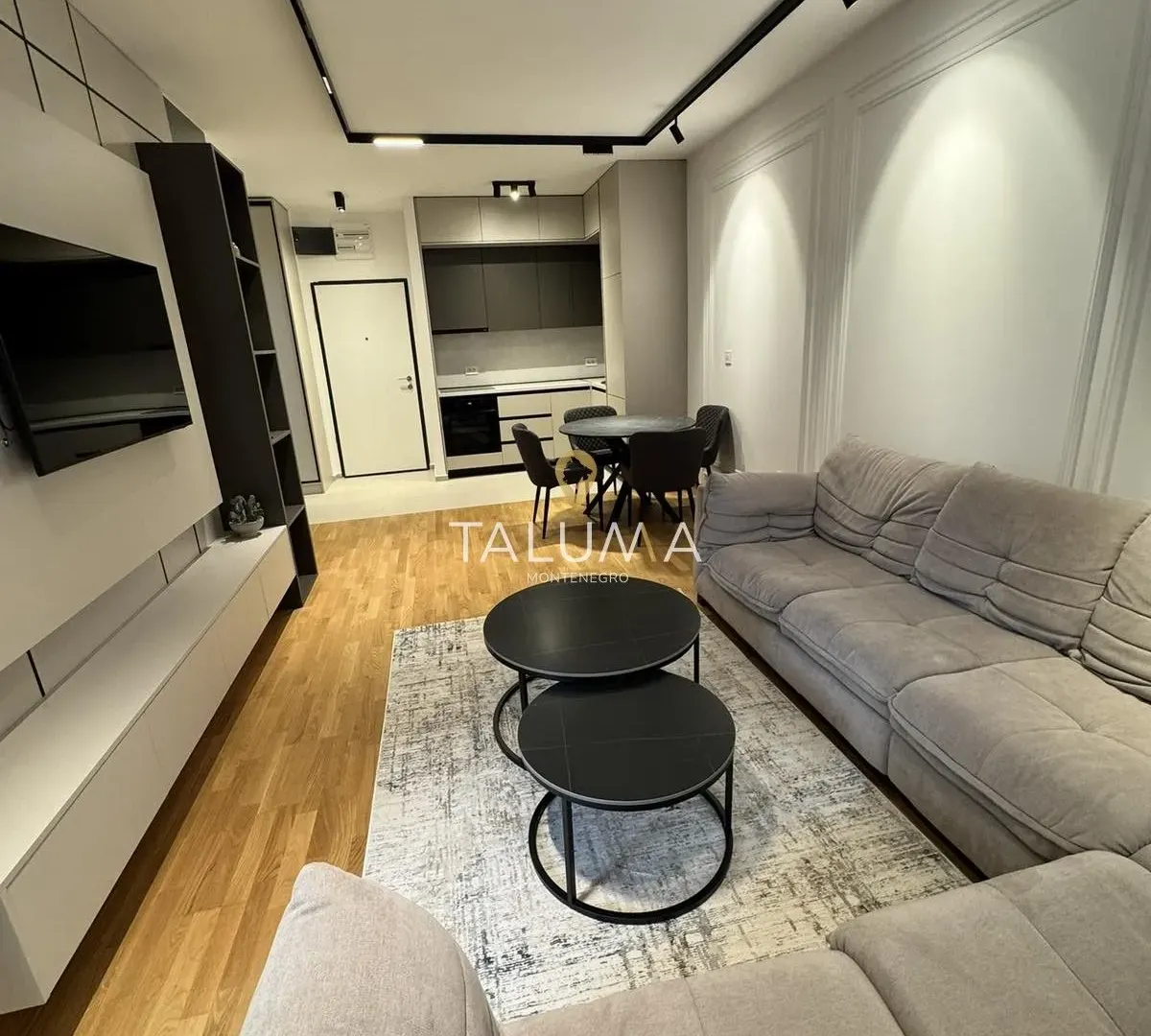 Izdavanje, jednosoban stan, 48m², Stari Aerodrom, Podgorica