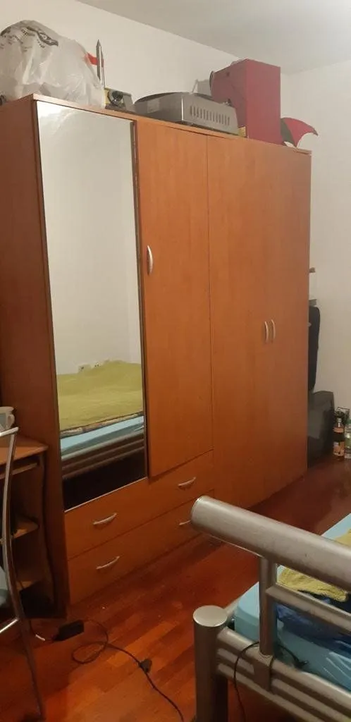 Izdavanje, jednosoban stan, 45m², Stari Aerodrom, Podgorica