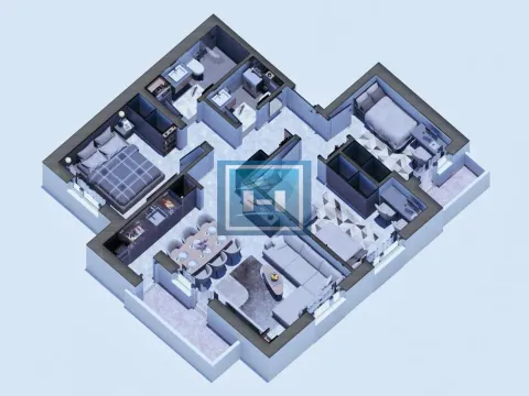 Sale, three bedroom apartment, 79m², Centar, Ćuprija - image 5