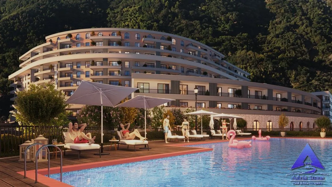 Sale, two bedroom apartment, 77m², Bečići, Budva