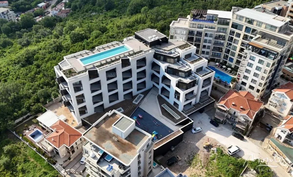 Sale, one bedroom apartment, 54m², Bečići, Budva