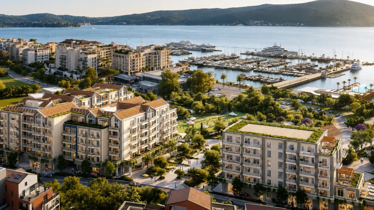 Sale, one bedroom apartment, 66m², Porto Montenegro, Tivat