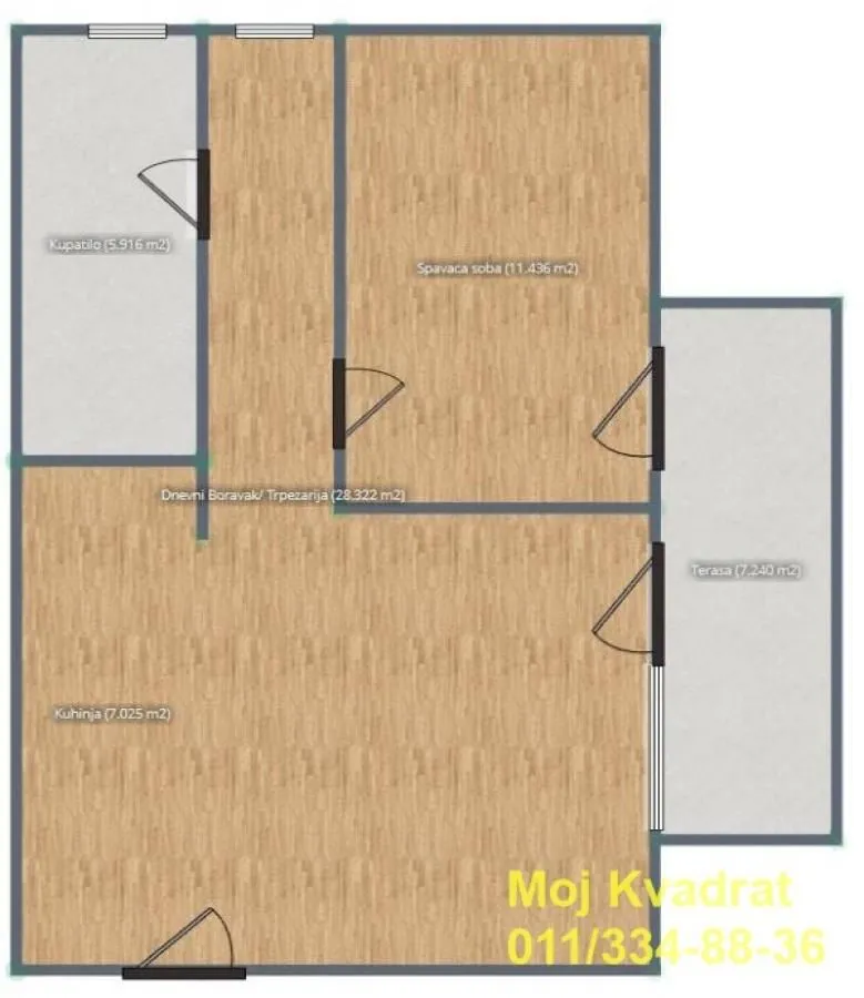Prodaja, dvosoban stan, 37m², Divčibare, Valjevo