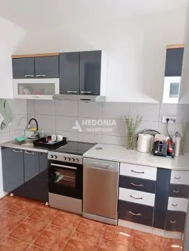 Kuhinja opremljena elementima, šporetom, sudoperom i mašinom za sudove. - image 7
