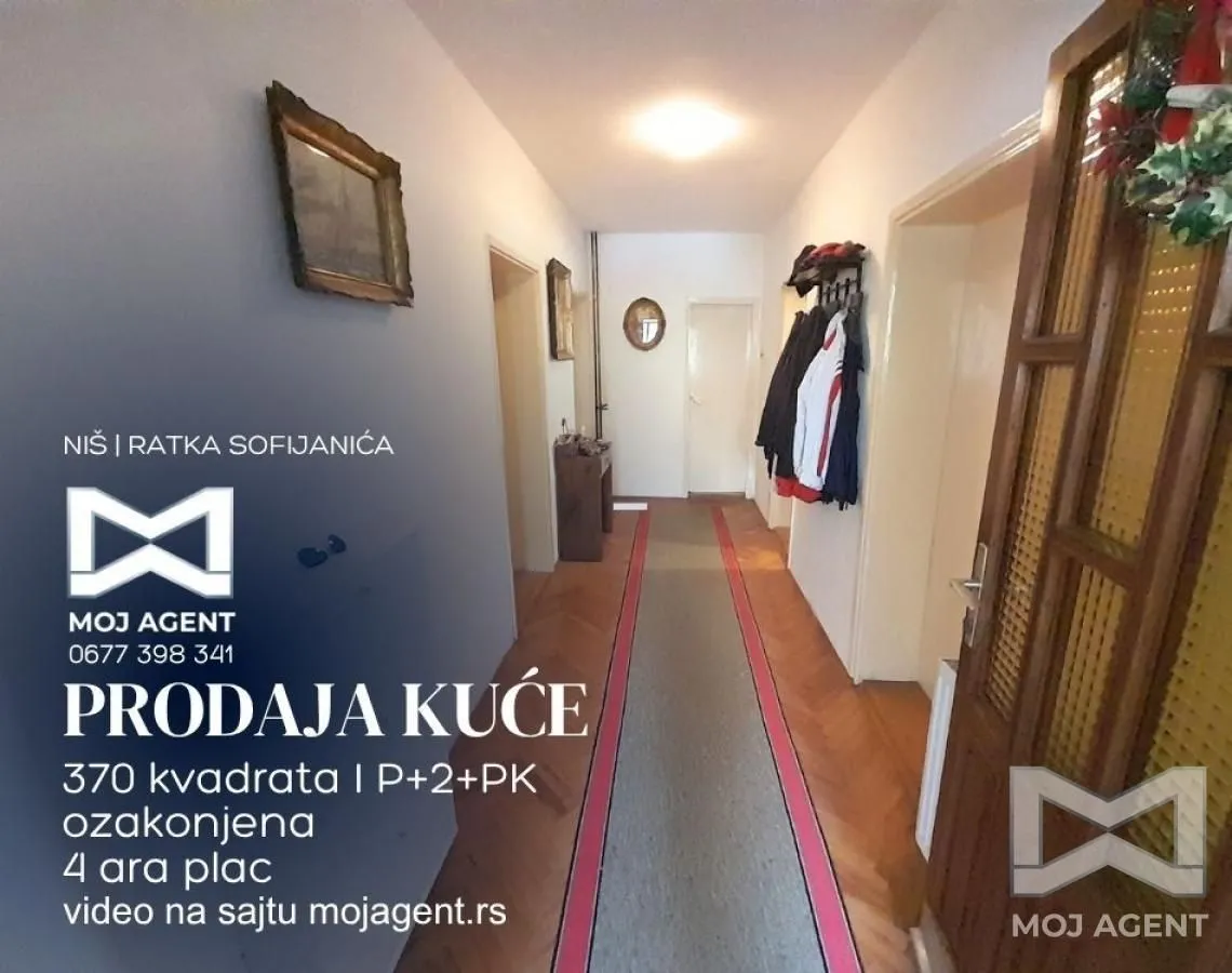 Sale, house, 370m², Palilula, Niš