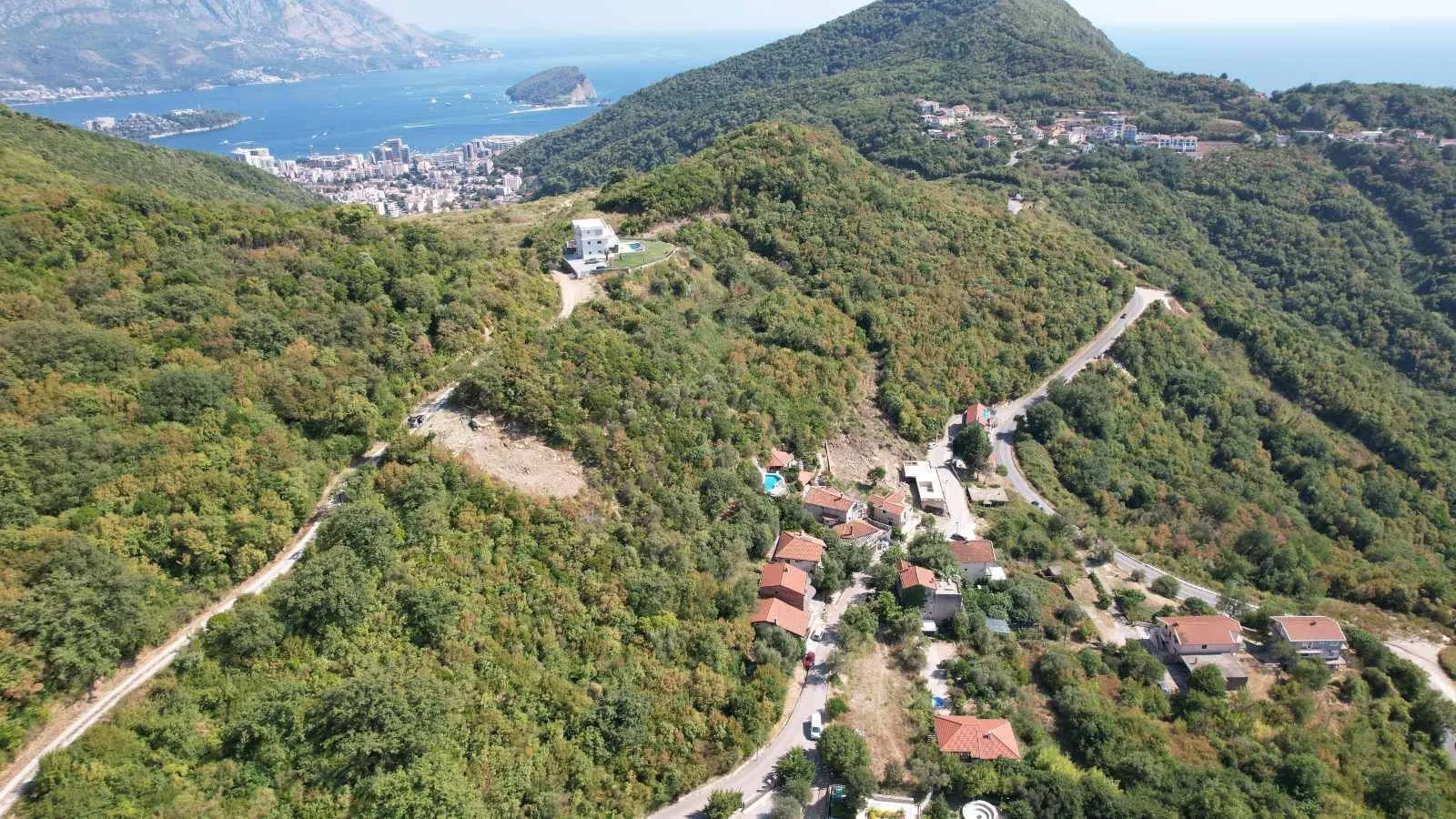 Prodaja, plac, 1000m², Prijevor, Budva