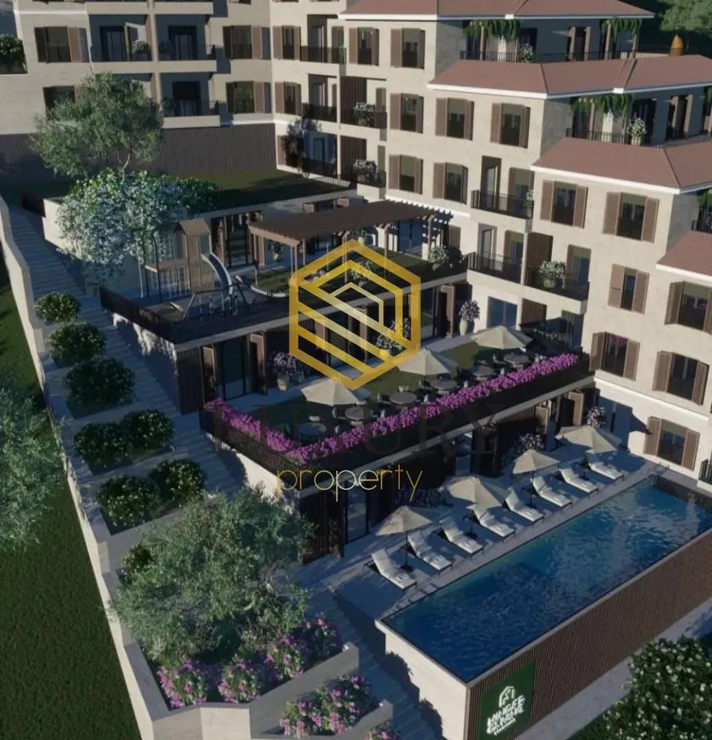 Sale, one bedroom apartment, 40m², Bečići, Budva