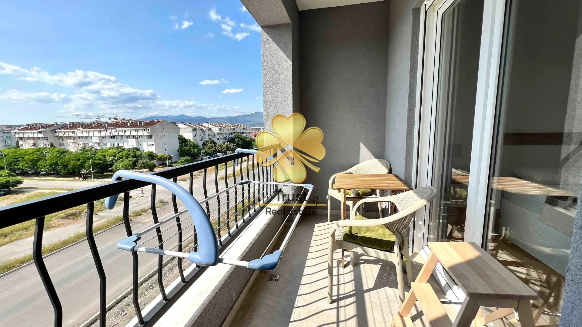 Rent, one bedroom apartment, 48m², Stari Aerodrom, Podgorica