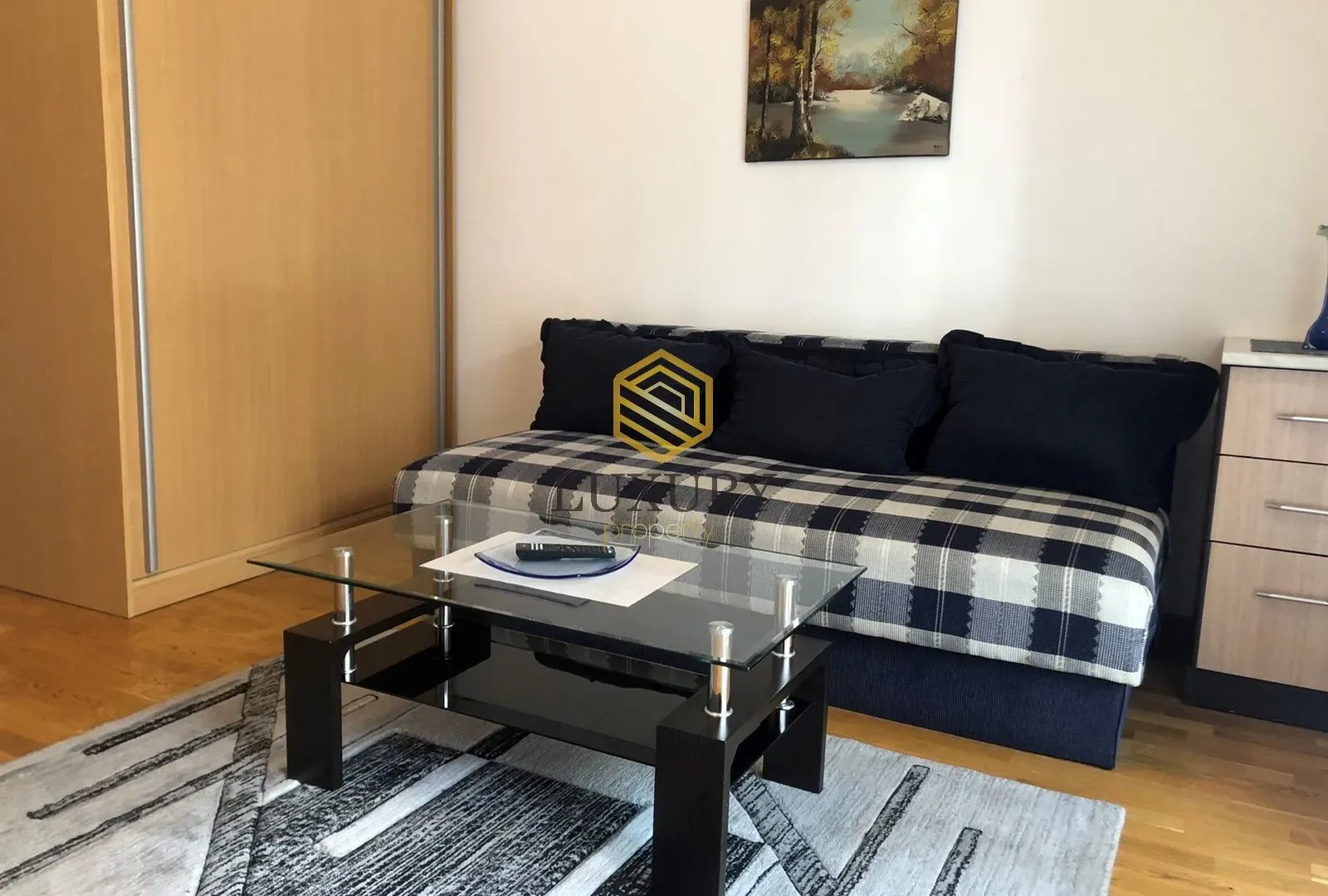 Rent, studio apartment, 33m², City Kvart, Podgorica