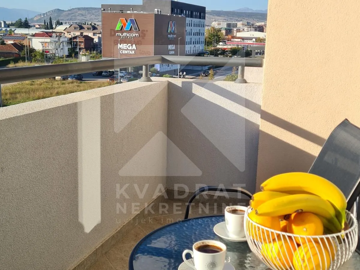 Izdavanje, jednosoban stan, 42m², Zabjelo, Podgorica
