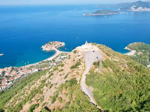 Sale, land lot, 1250m², Blizikuće, Budva
