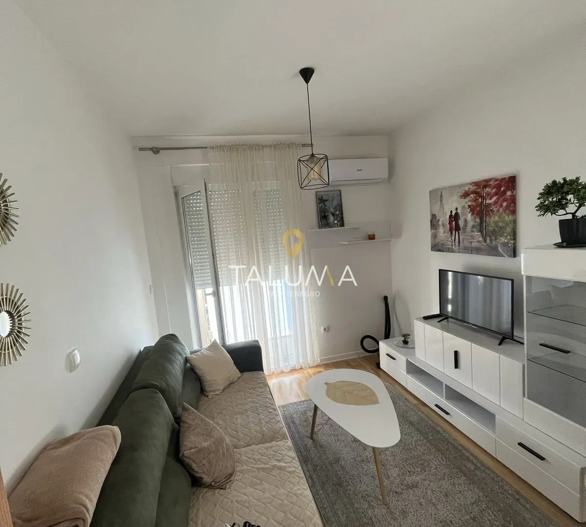Izdavanje, jednosoban stan, 33m², Zabjelo, Podgorica