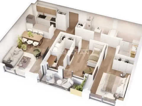 Sale, three bedroom apartment, 77m², Zvezdara Sve Podlokacije, Beograd - image 2