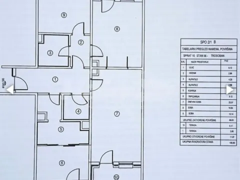 Prodaja, trosoban stan, 101m², Novi Beograd Blok 67, Novi Beograd Sve Podlokacije - image 10