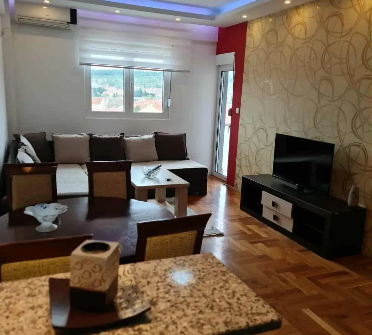 Rent, one bedroom apartment, 42m², Stari Aerodrom, Podgorica