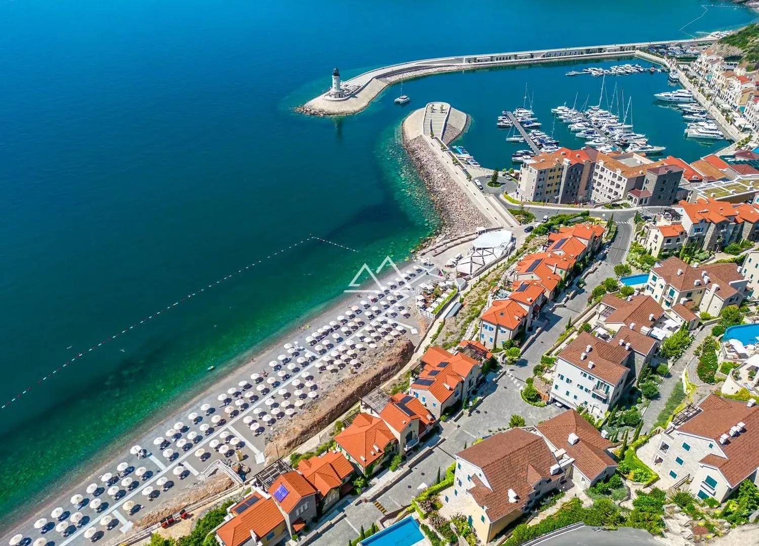 Prodaja, jednosoban stan, 65m², Luštica Bay, Tivat