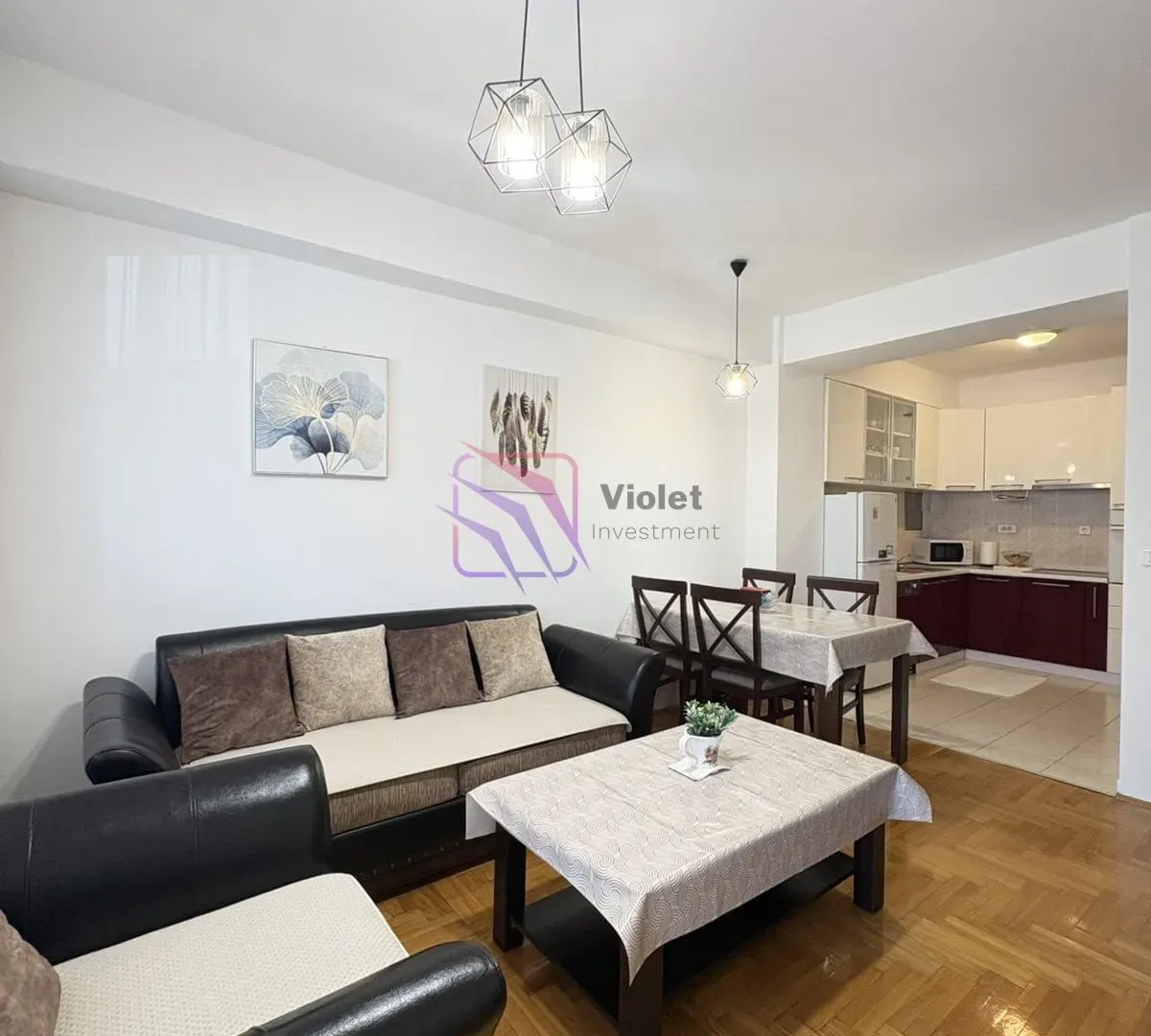 Rent, two bedroom apartment, 60m², City Kvart, Podgorica