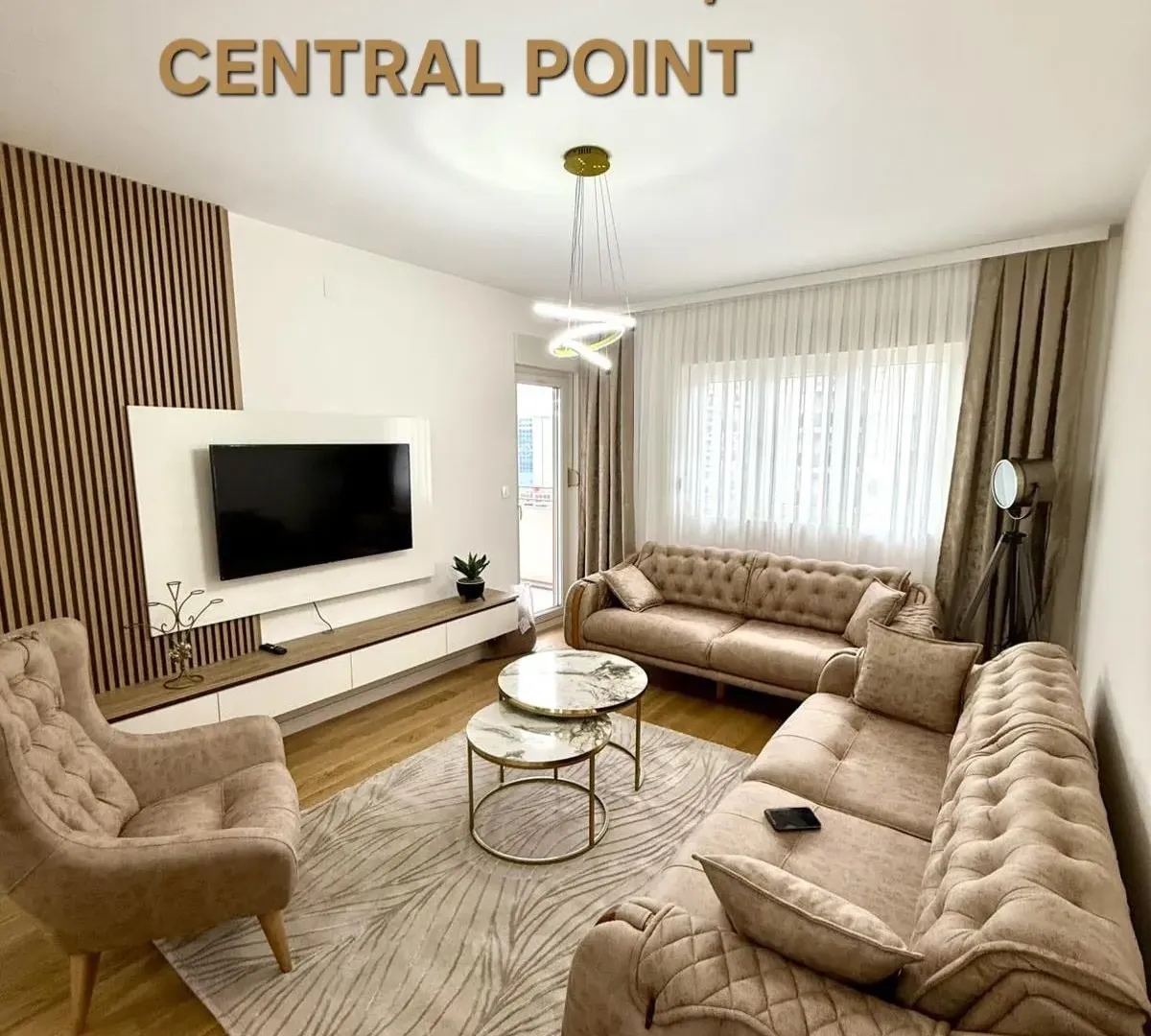 Izdavanje, dvosoban stan, 72m², Central Point, Podgorica