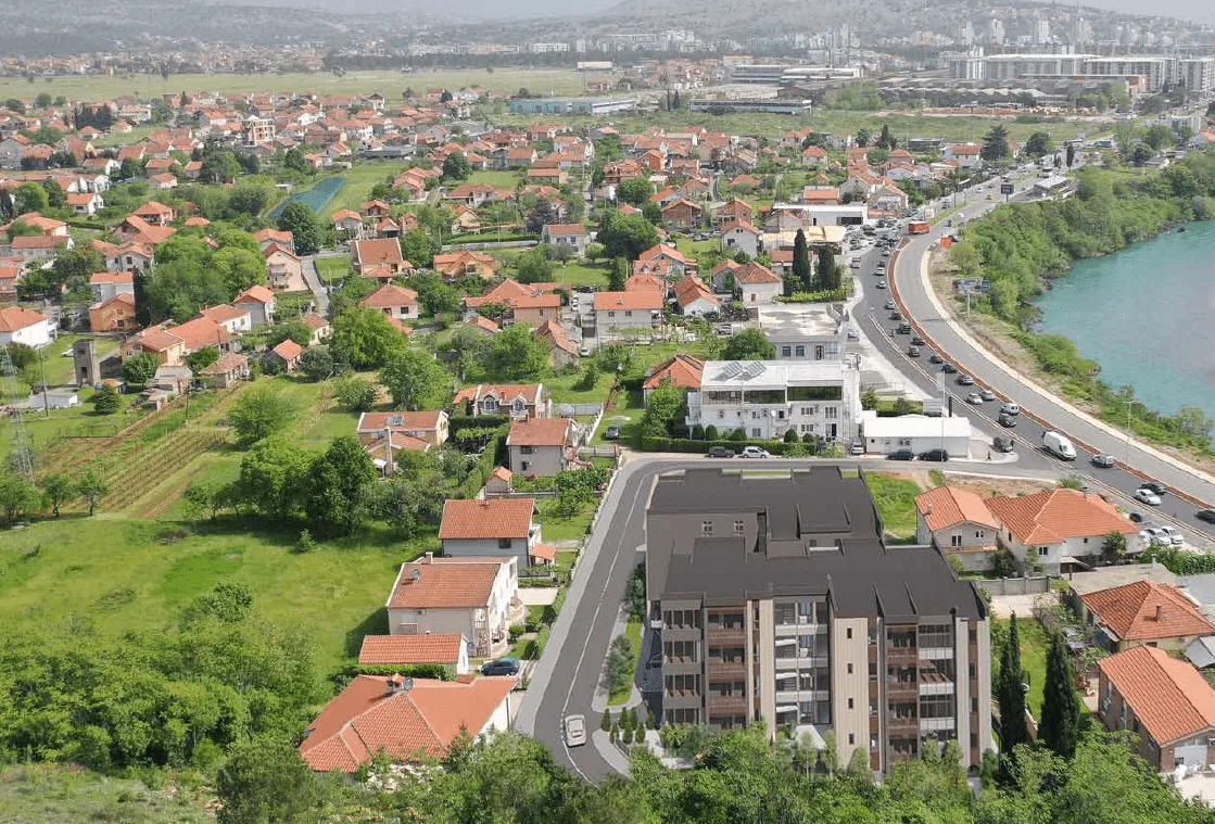 Sale, one bedroom apartment, 45m², Gornja Gorica, Podgorica