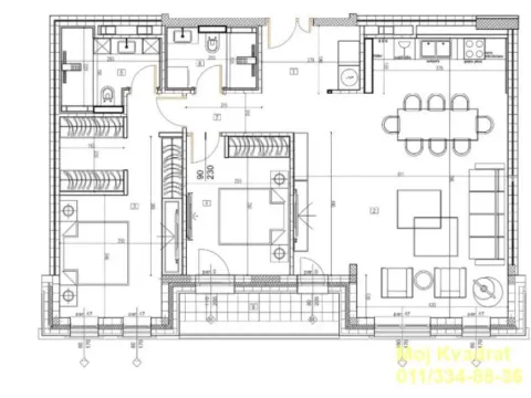 Izdavanje, trosoban stan, 100m², Čubura, Beograd - image 14