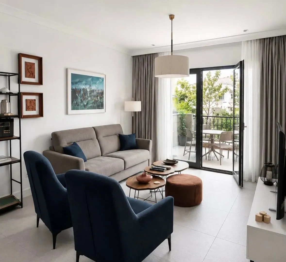 Rent, one bedroom apartment, 60m², Luštica Bay, Tivat