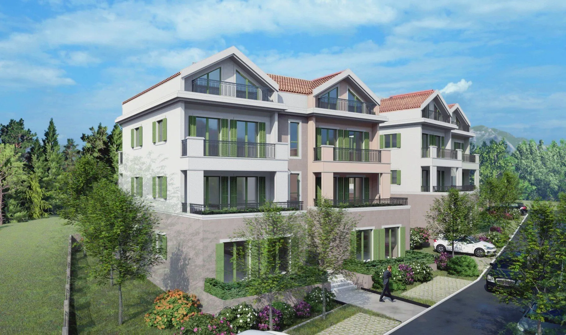 Prodaja, jednosoban stan, 44m², Tivat, Crna Gora