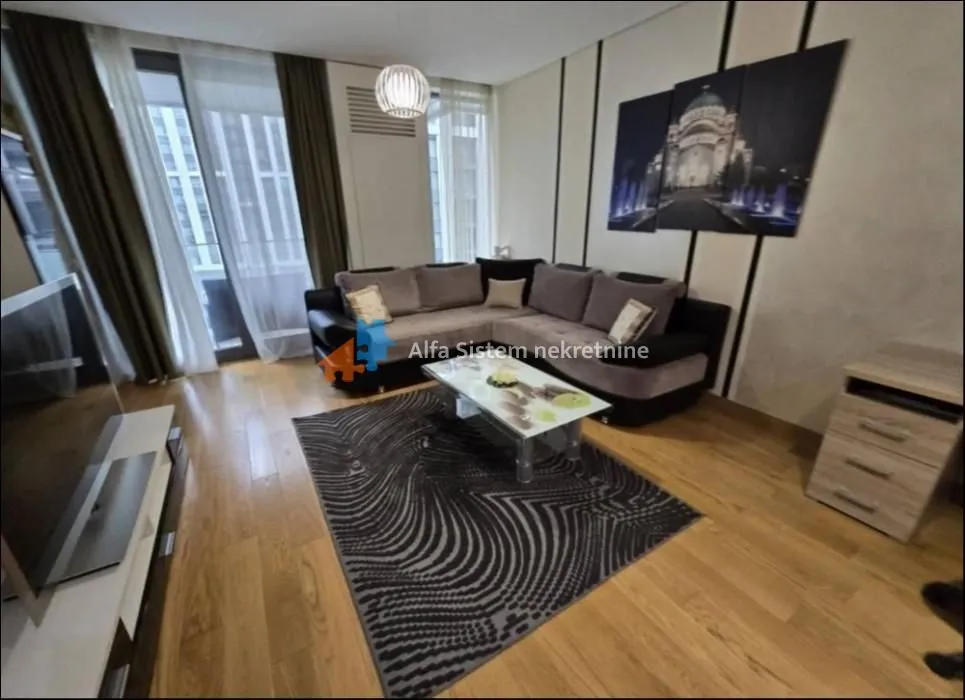 Rent, two bedroom apartment, 63m², Savski Venac, Beograd