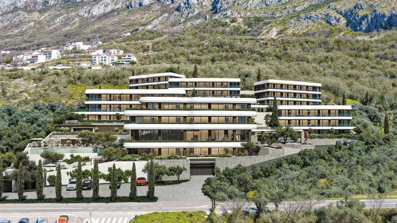 Prodaja, dvosoban stan, 75m², Reževići, Budva