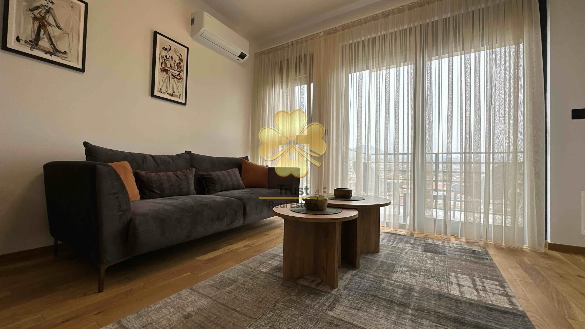 Rent, one bedroom apartment, 45m², Gorica C, Podgorica