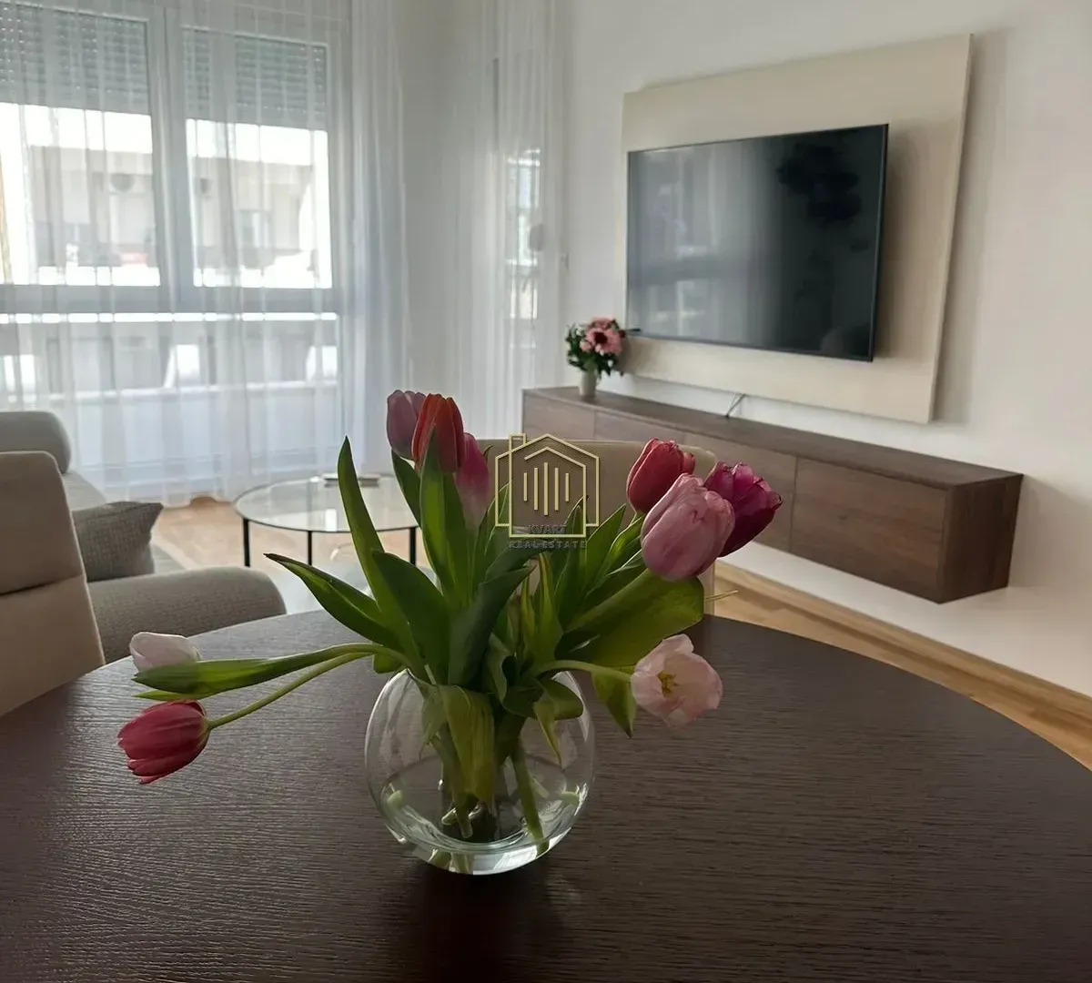Rent, one bedroom apartment, 46m², Zabjelo, Podgorica